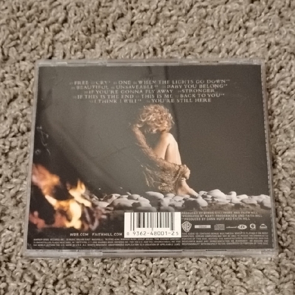 Faith Hill 'Cry' CD Album - Picture 3 of 7